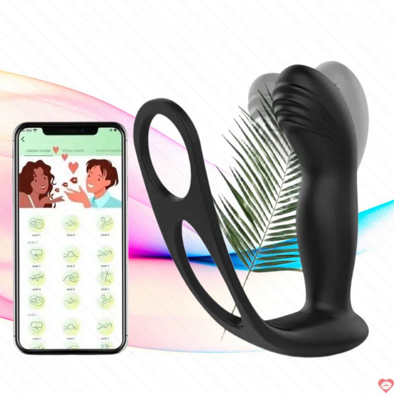 Trứng rung hậu môn cho nam kèm cockring Coro
