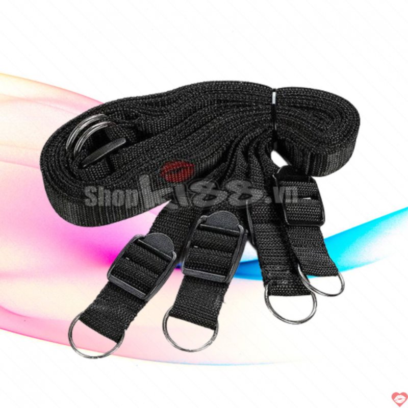 Bộ trói tay chân sexy kích thích cảm giác cực mạnh trên giường 