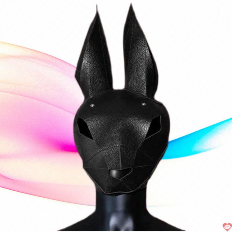 Mask cosplay thỏ đen cực ngầu, siêu chất, phong cách nổi bật 
