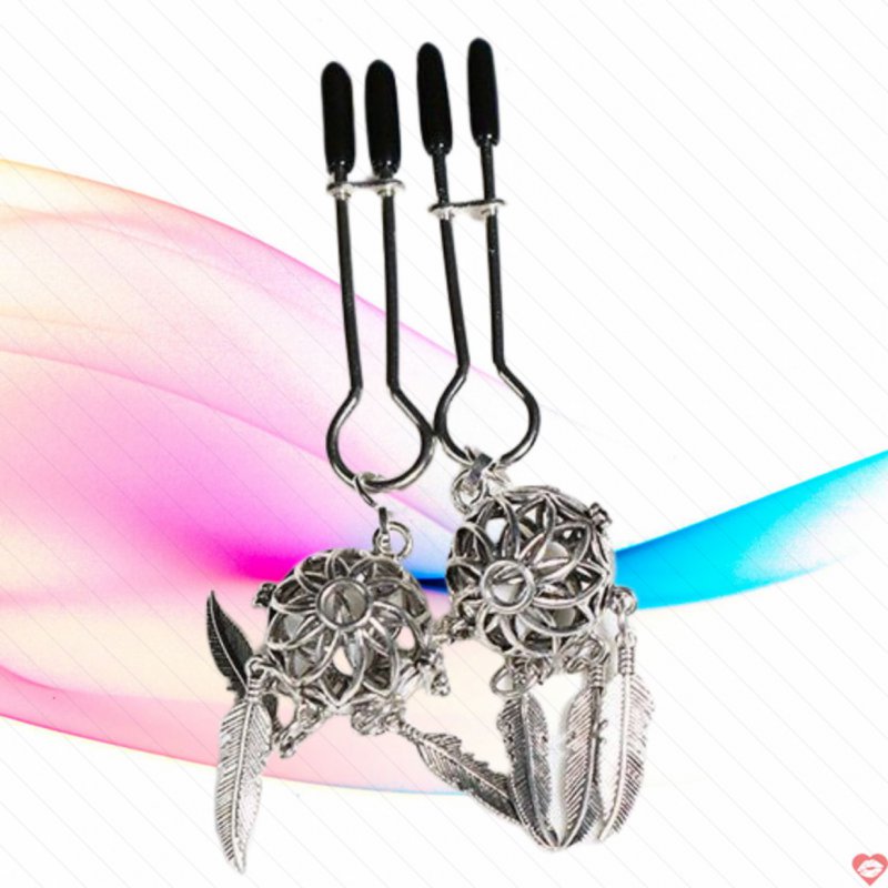 Bộ kẹp vú đính chuông phát sáng độc đáo quyến rũ 