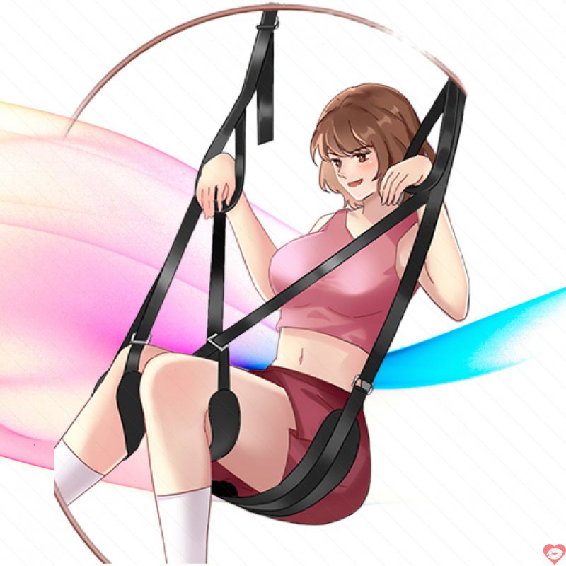BDSM Dây đu treo cửa cho cặp đôi tư thế mới lạ