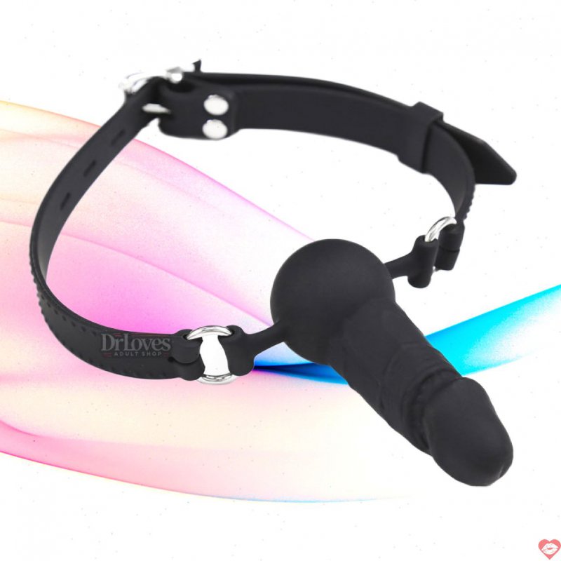 Bộ Khóa Miệng BDSM Kèm Bóng Dương Vật