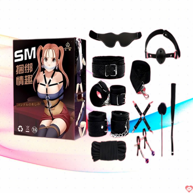 Bộ bạo dâm BDSM 10 món Jiuai cao cấp