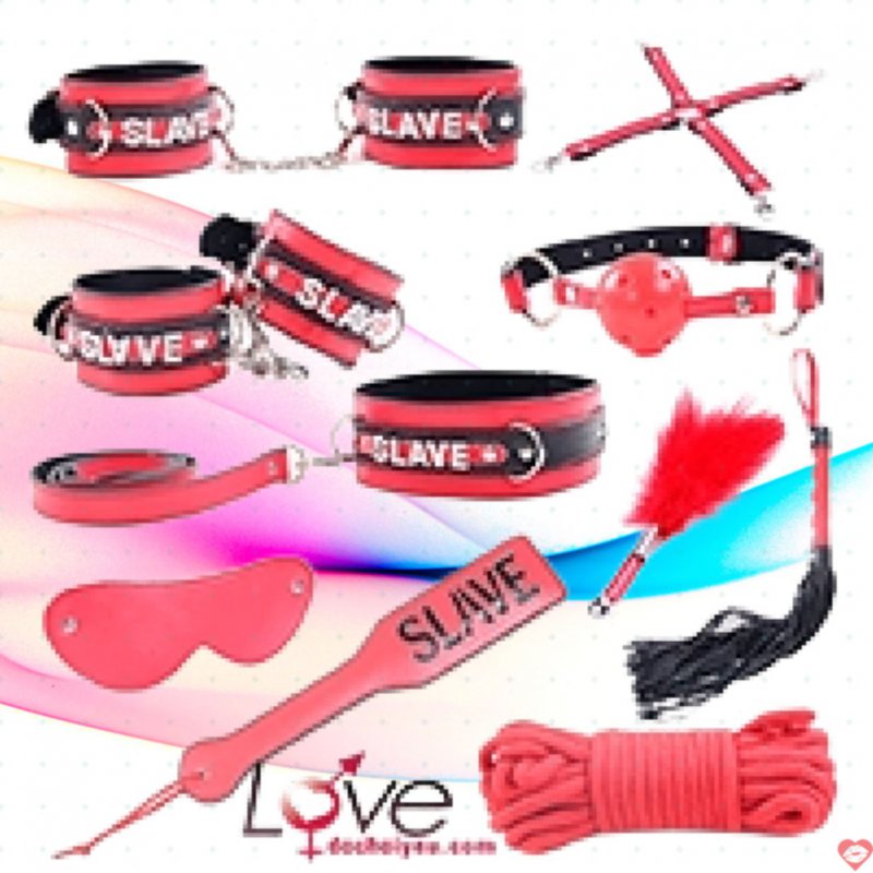 Bộ Đồ Bạo Dâm 10 Món Slave Cao Cấp