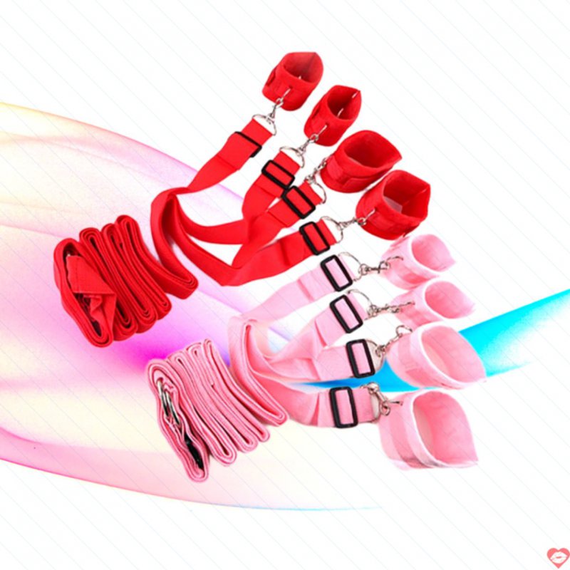 Bộ trói chân tay 4 góc dường có lót bông êm ái