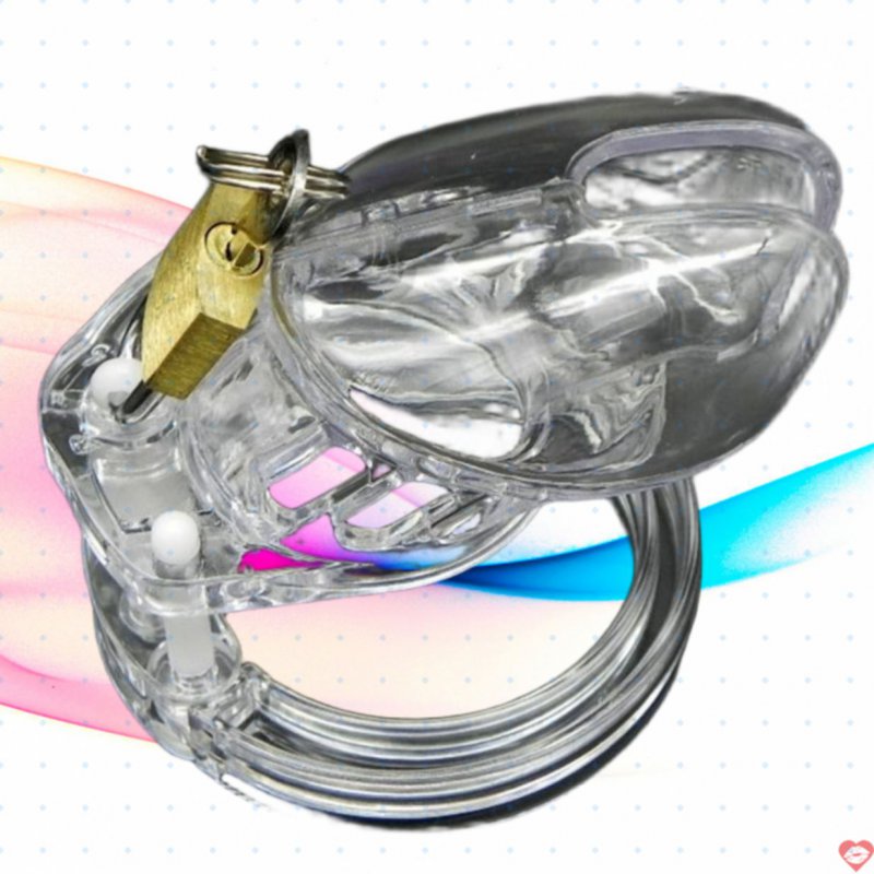 Khóa dương vật bằng nhựa trong