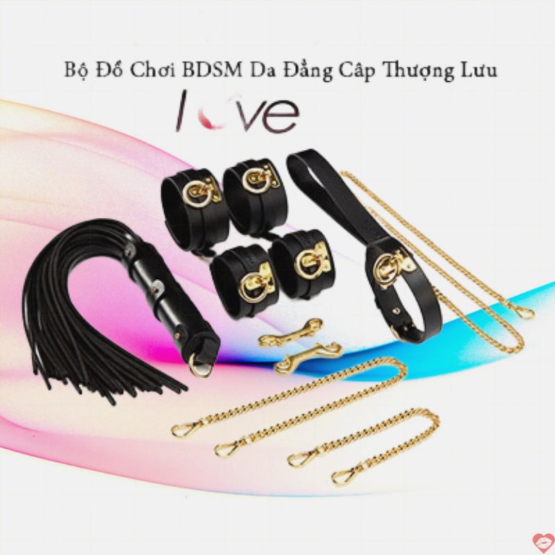 Bộ đồ chơi BDSM da đẳng cấp thượng lưu