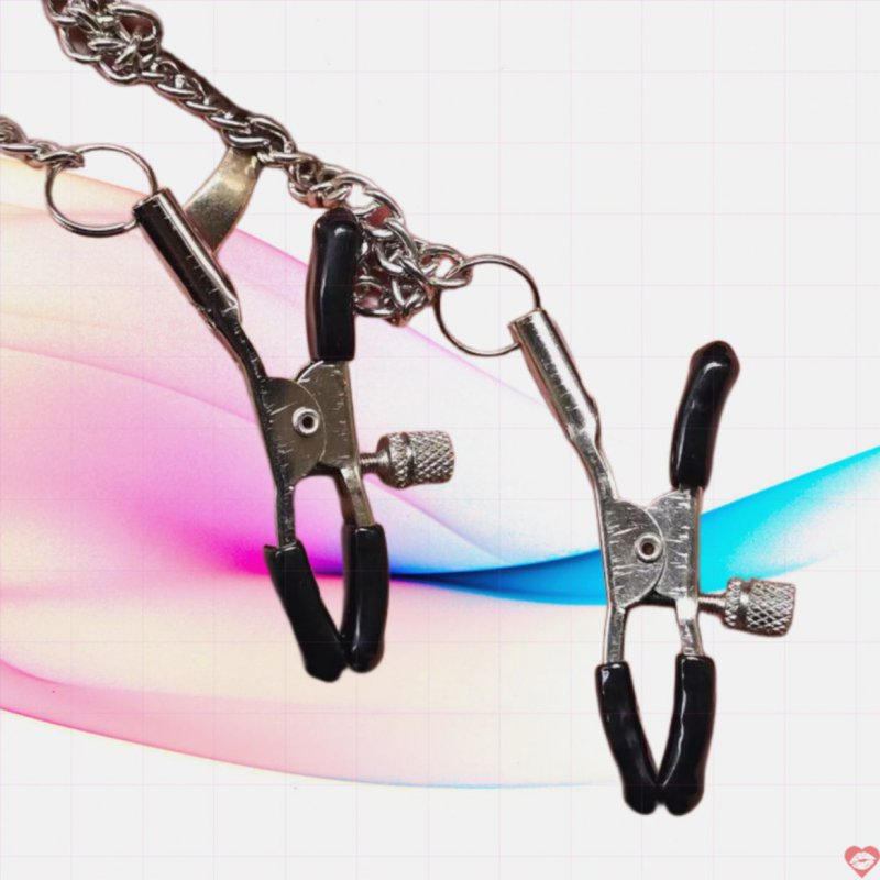 Đồ chơi BDSM kẹp ti bọc silicon