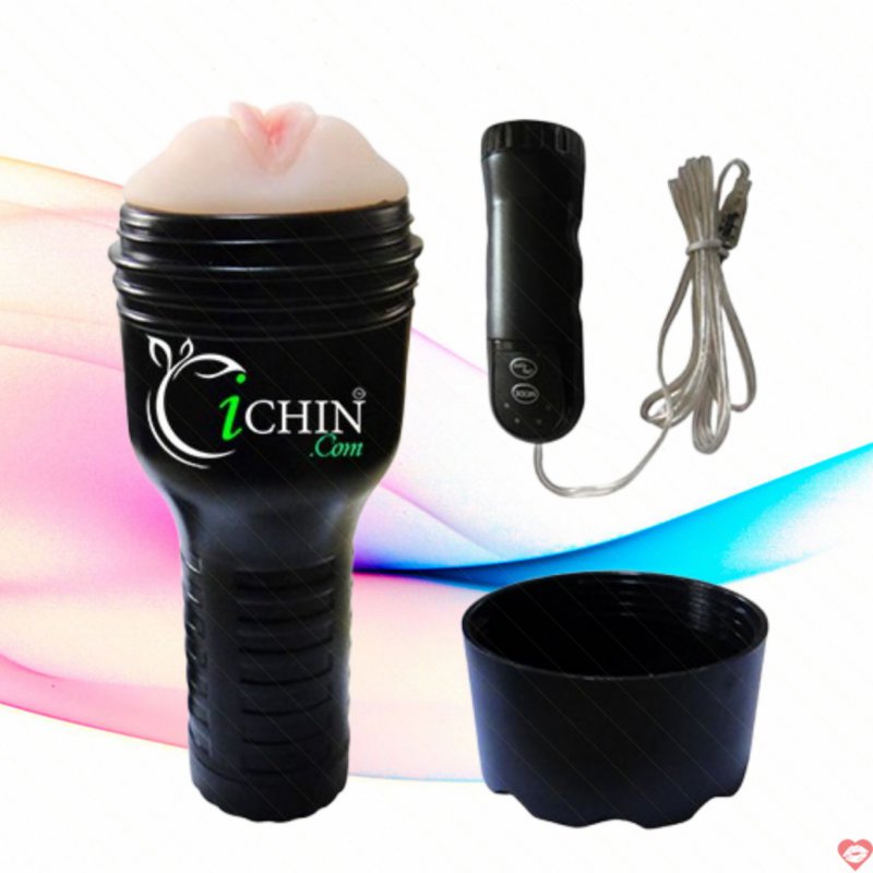 Đèn pin rung Pink Lady âm đạo giả êm ái đa chế độ kích thích 