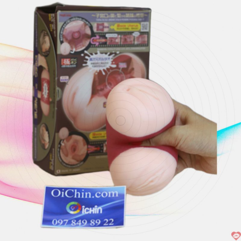Máy thủ dâm Magic Eyes Uterus Duo 2 đầu siêu múp Nhật Bản chính hãng 
