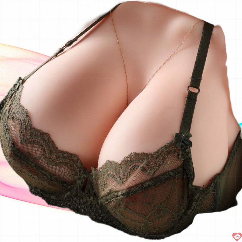 Vếu nguyên khối HearMilf có túi silicone mềm mại 3.5kg