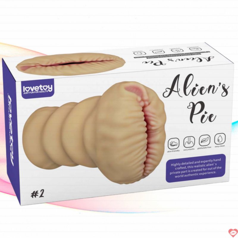 Âm đạo giả cầm tay USA Lovetoy Alien Pies LV351022 1kg độc lạ