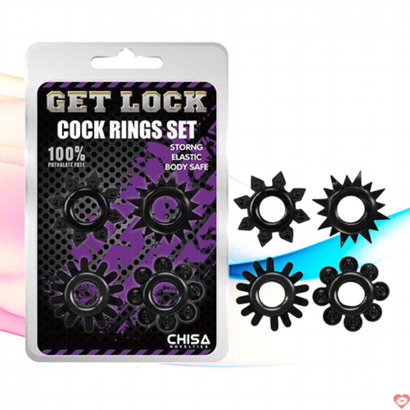 Bộ vòng gai silicon sao biển Get Lock mới lạ hấp dẫn 