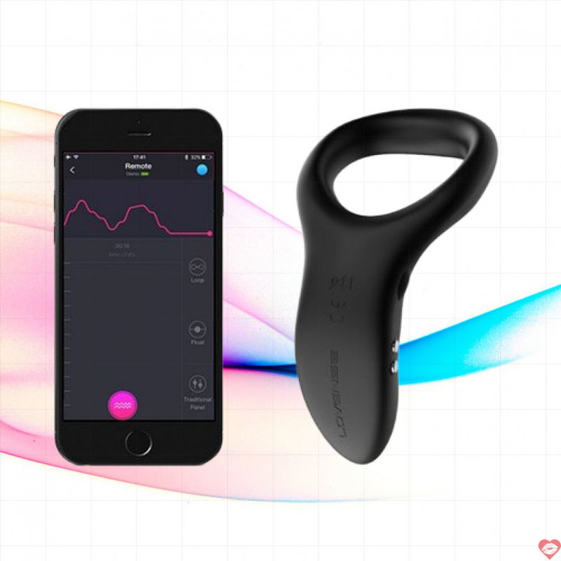 Vòng rung đeo dương vật điều khiển qua app Lovense Diamo