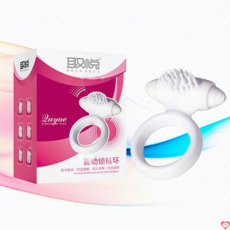 Vòng đeo chống xuất tinh sớm có lưỡi rung âm vật