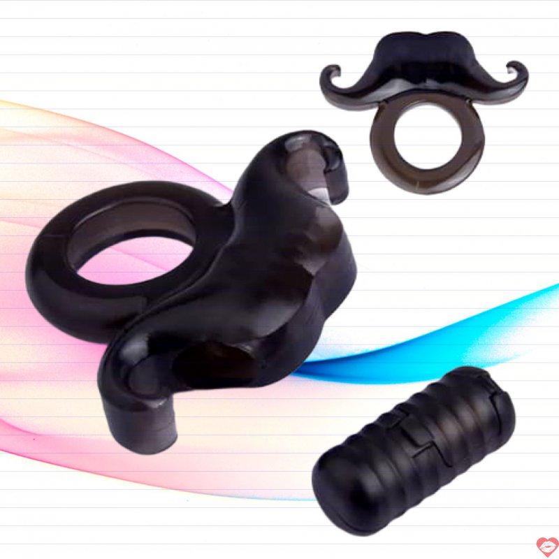 Nhẫn Rung Gaur Black Đồ Chơi Có Nét Thiết Kế Như Chú Bò Tót Mạnh Bạo - SHP1039