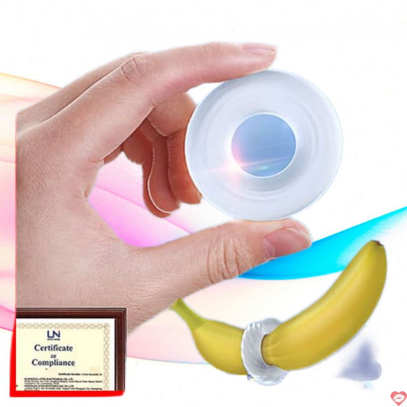 CockTen - Vòng Đeo Dương Vật Silicon Trong Suốt Cho Nam - VD10