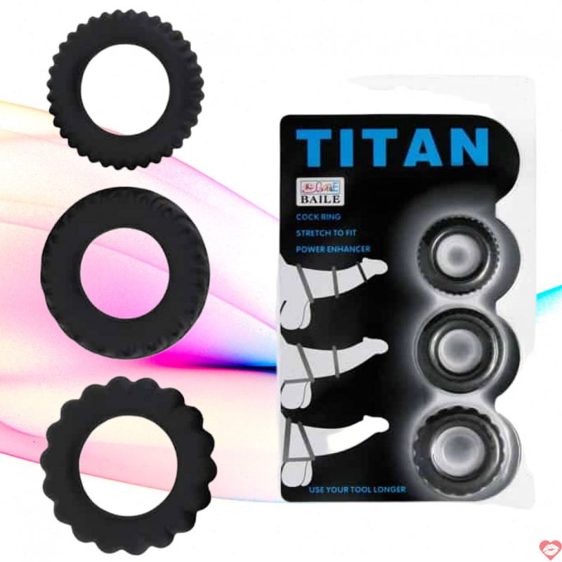 Vòng đeo dương vật Vòng Đeo Chống Xuất Tinh Sớm TiTan