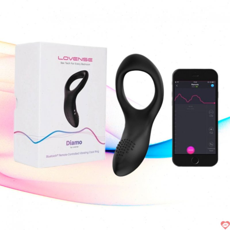 Lovense Diamo vòng rung cao cấp điều khiển từ xa bằng điện thoại