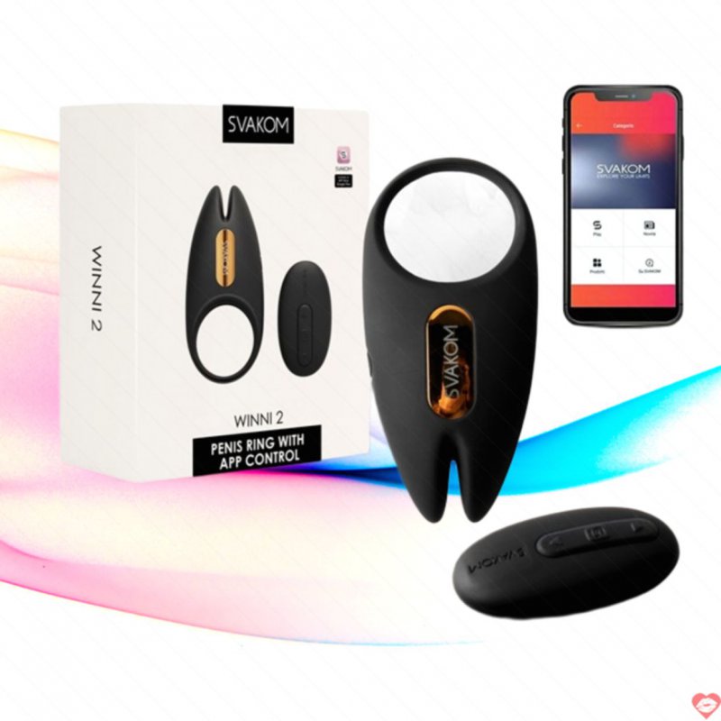 Vòng rung điều khiển từ xa qua App Svakom Winni 2 - USA