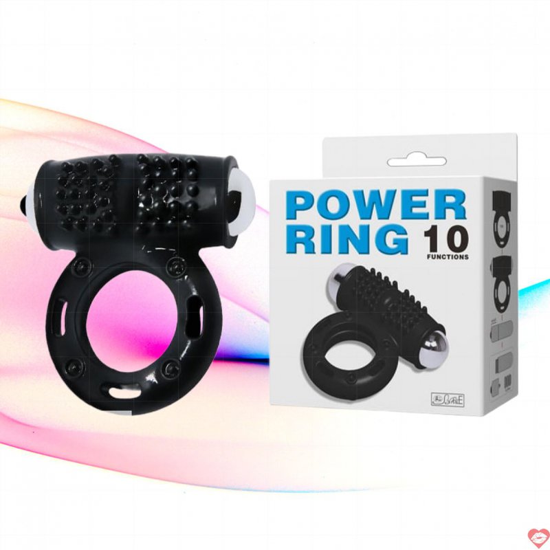 Vòng rung nam 10 chế độ cực mạnh Baile Power Ring