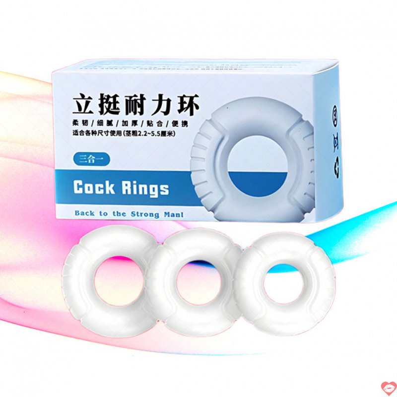 Bộ 3 vòng đeo chống xuất tinh sớm Gusdun