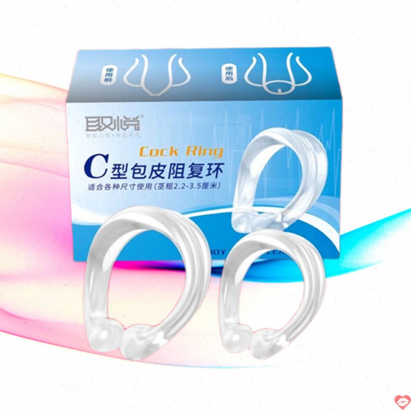 Bộ 2 vòng chữ C chống xuất tinh sớm tăng kích thích