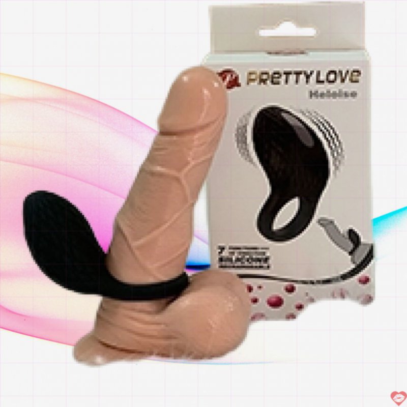 Vòng rung liếm 7 chế độ sạc pin Prettylove Heloise  lên đỉnh dễ dàng