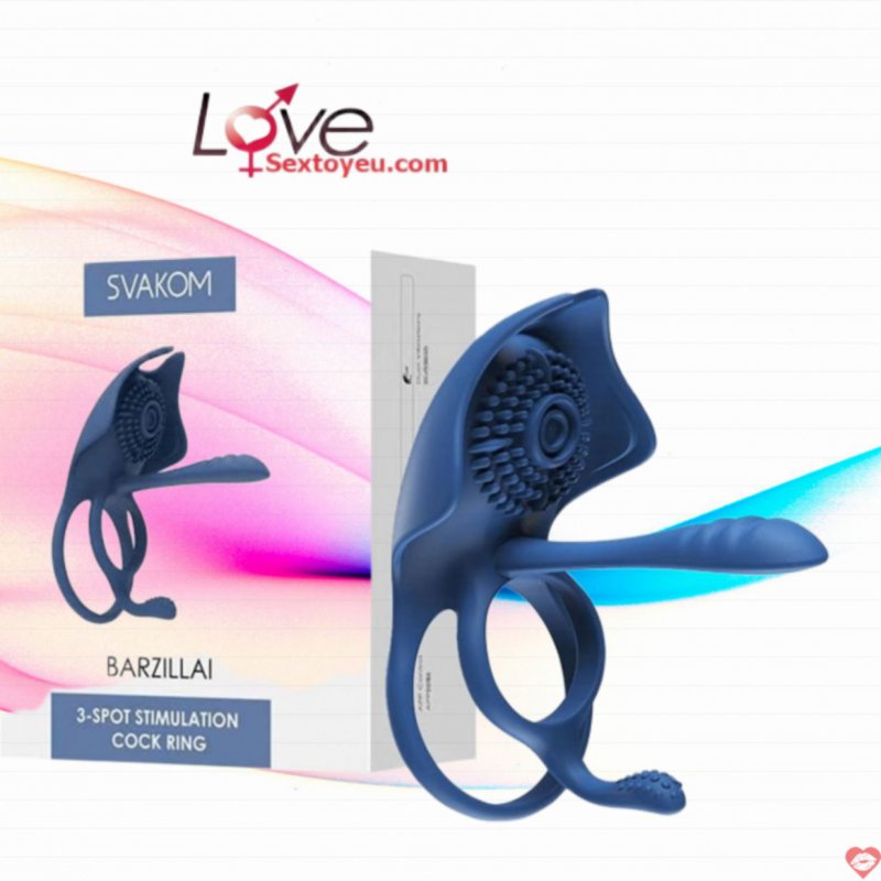 Vòng rung lưỡi liếm Svakom Barzillai điều khiển qua app