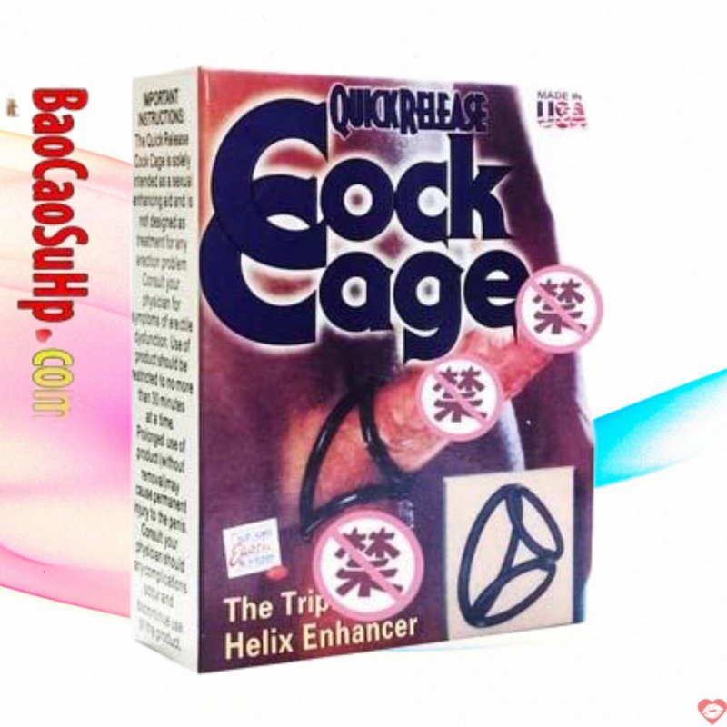 Vòng đeo dương vật Quick Release Erection Ring tăng thời gian quan hệ!!