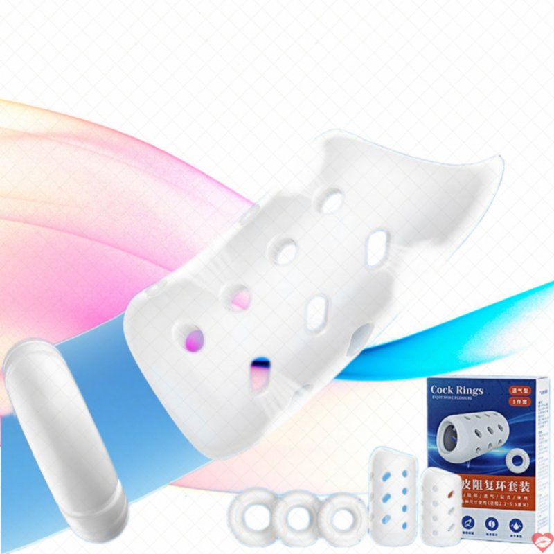 Bộ vòng đeo dương vật kéo dài thời gian quan hệ Bots Ring túi thở  