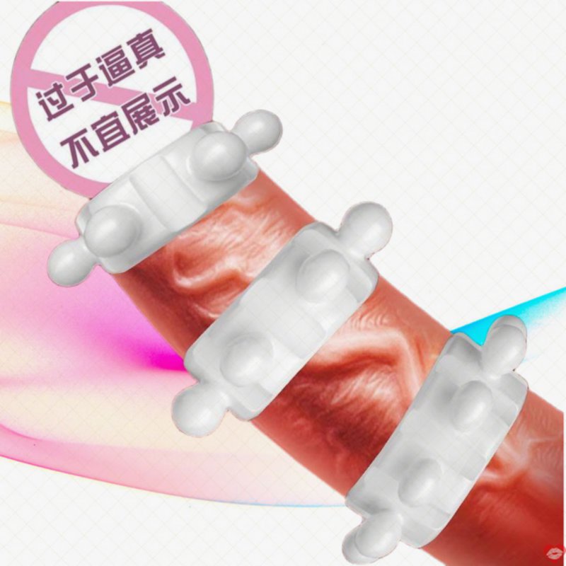 Bộ vòng đeo dương vật công nghệ USA Puppy 3 vòng bi to