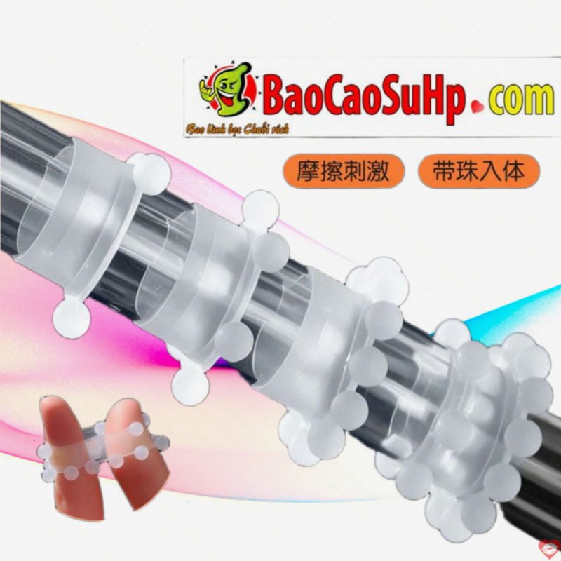 Vòng bi 18 hạt đeo cho dương vật tăng khoái cảm Mizzzee G