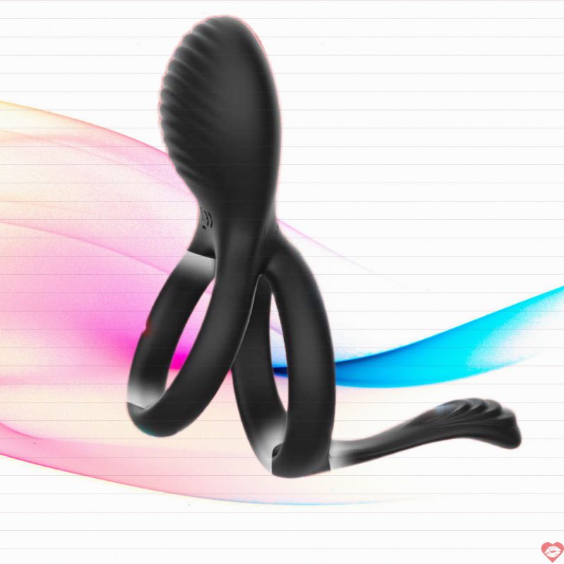Vòng đeo dương vật rung điều khiển từ xa HGOD Elowen massage nam và nữ