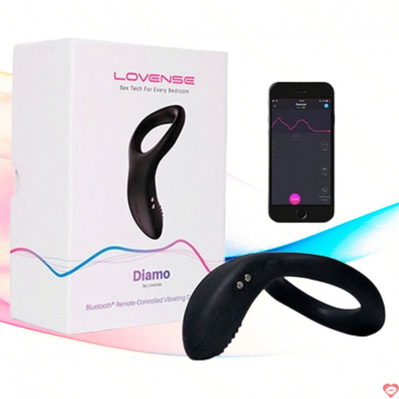 Vòng rung cao cấp Lovense Diamo điều khiển từ xa qua app DC93B