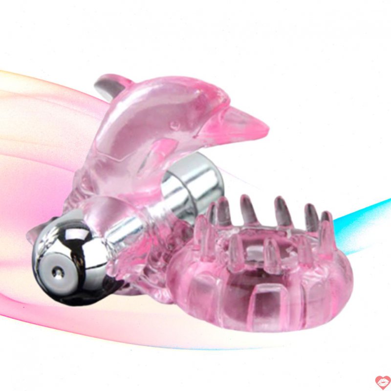 Vòng Rung Tình Yêu Cá Heo Silicon Baile
