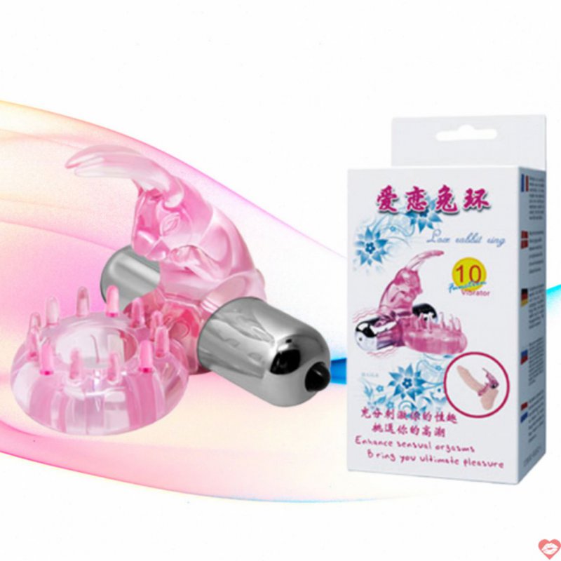 Vòng Rung Dương Vật Tai Thỏ Baile - Vòng Rung Tình Yêu Cho Nam