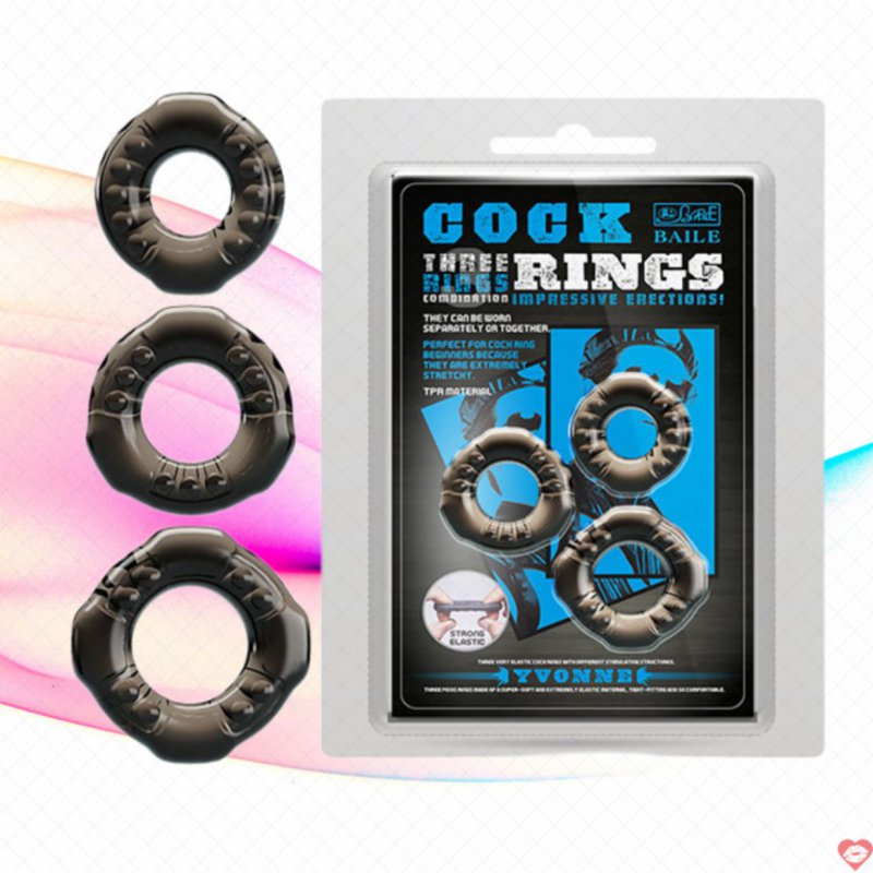 Bộ 3 Vòng Đeo Yvonne Getlock Cockring Baile