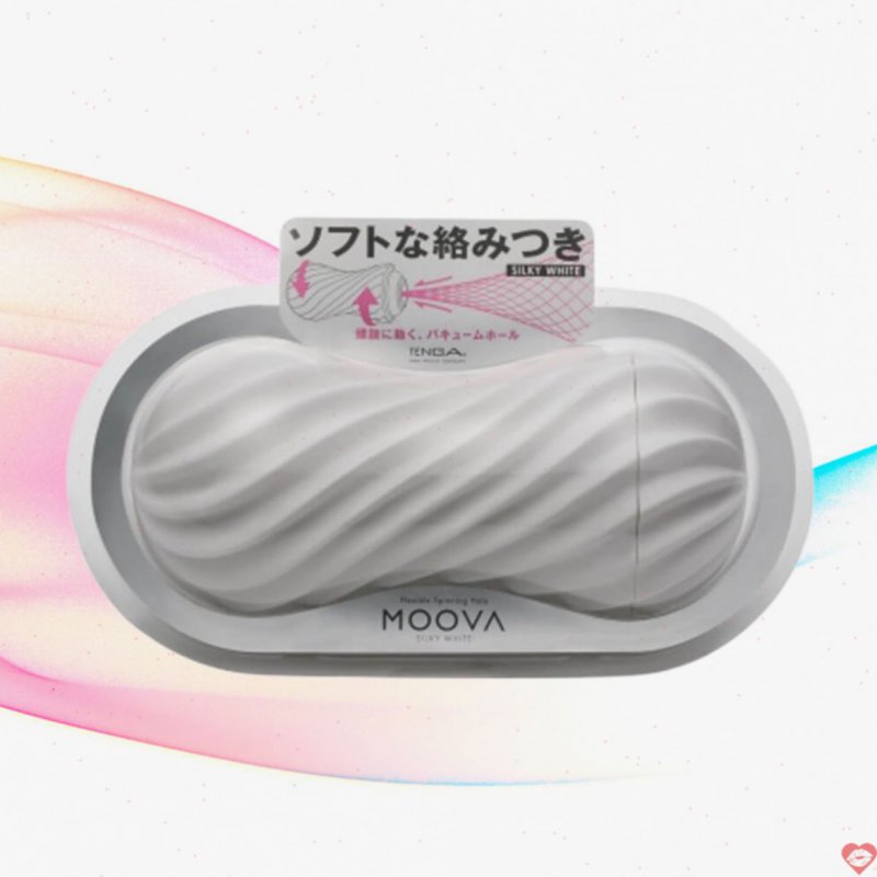 Âm đạo giả Tenga Moova Silky White