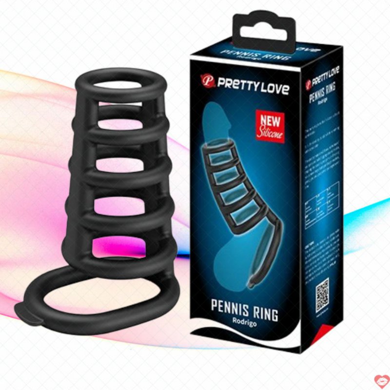 Vòng đeo dương vật Silicone Pretty Love Rodrigo