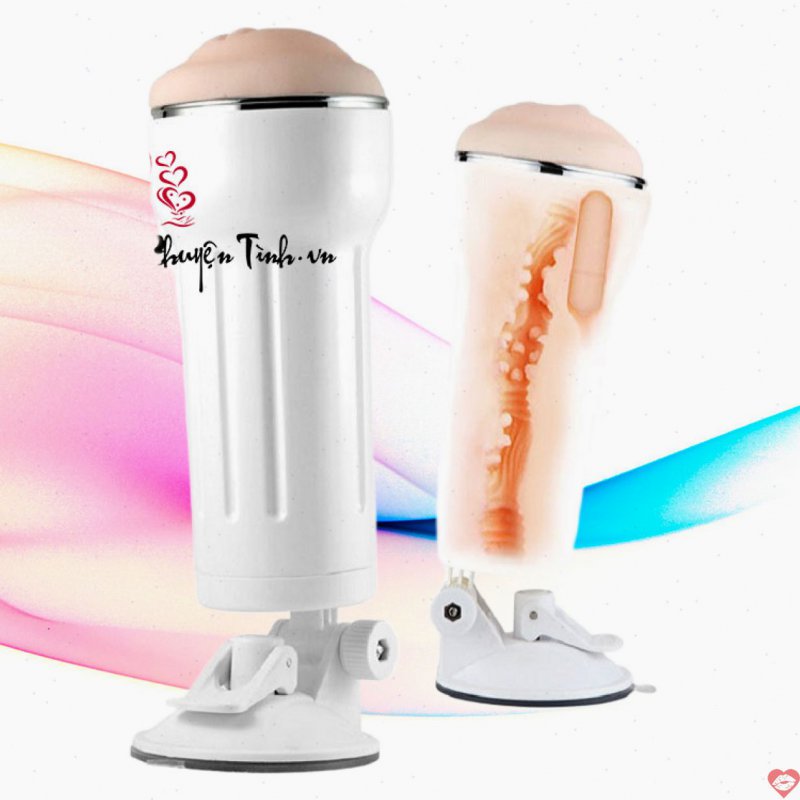 Cốc thủ dâm gắn tường có rung AK HOT