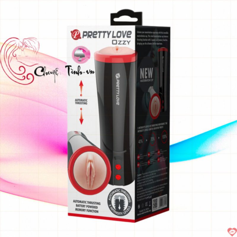 Cốc thủ dâm tự động Prettylove Ozzy