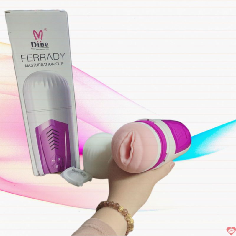 Âm đạo giả cao cấp thụt rung tỏa nhiệt Dibe