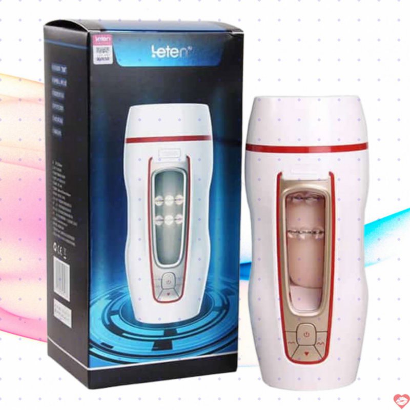 Âm Đạo Giả Leten Vagina Cup 4D – Bú Mút Tự Động 7 Chế Độ