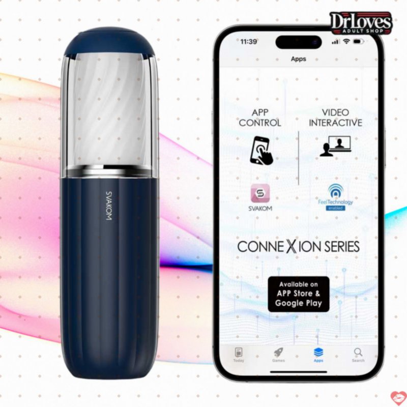 Máy Thủ Dâm Svakom ALEX Neo 2 – Tương Tác Video 2D
