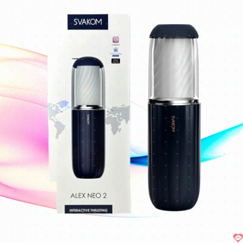 Svakom Alex Neo 2 đồ chơi thủ dâm thụt tự động cho nam kết nối App - USA