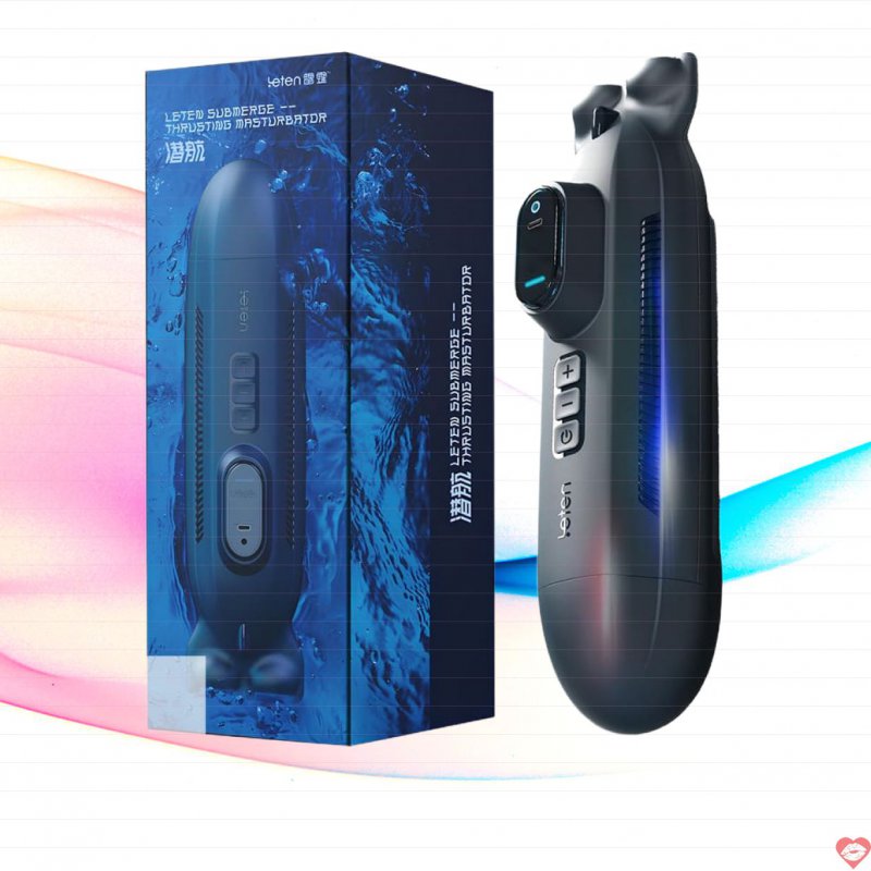 Âm đạo giả cao cấp ngụy trang thụt tự động có âm thanh Leten Submerge