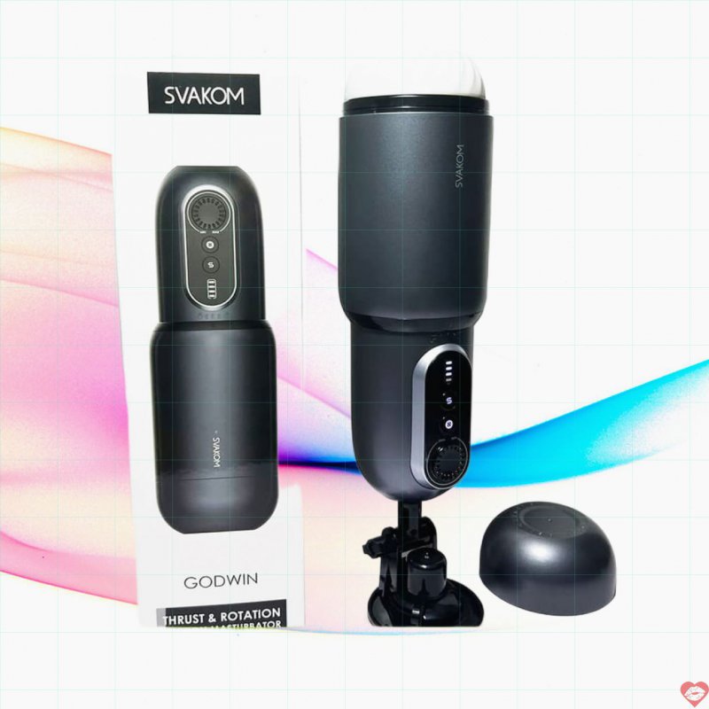 Svakom Godwin máy thủ dâm nam gắn tường tự động xoay thụt hút