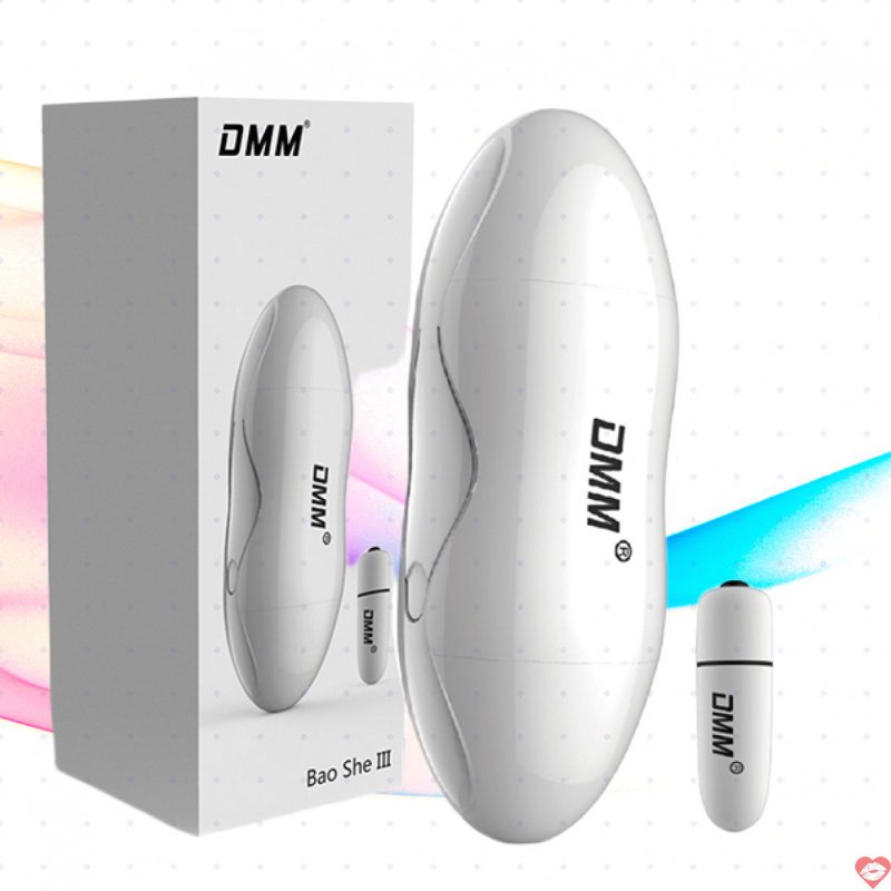 Âm đạo giả cầm tay 2 đầu rung DMM Bao She III