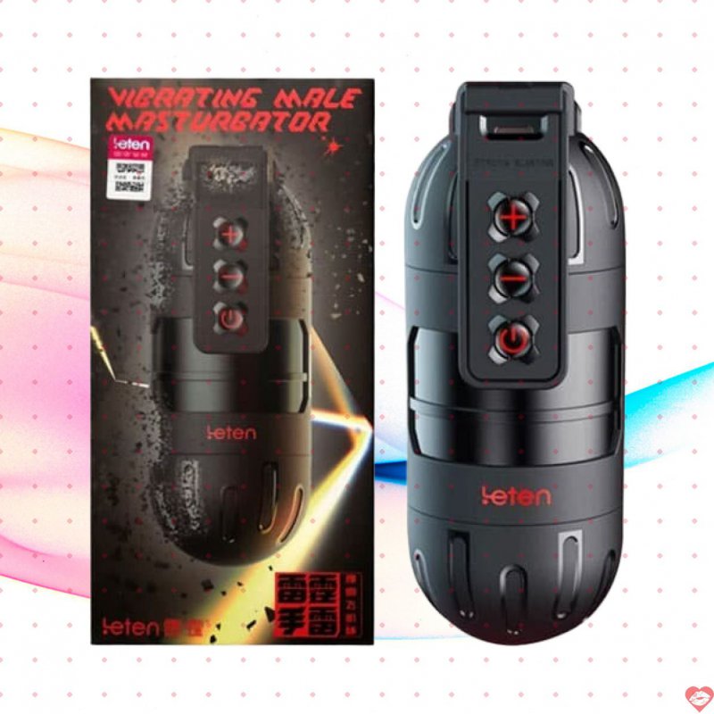 Âm đạo giả lựu đạn Leten Thunder điều khiển qua app